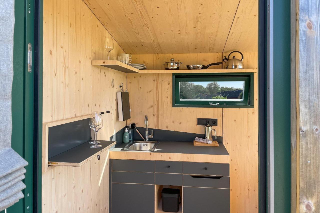 Sleep Space 4 - Green Tiny Spot Cuxhaven Altenbruch Esterno foto