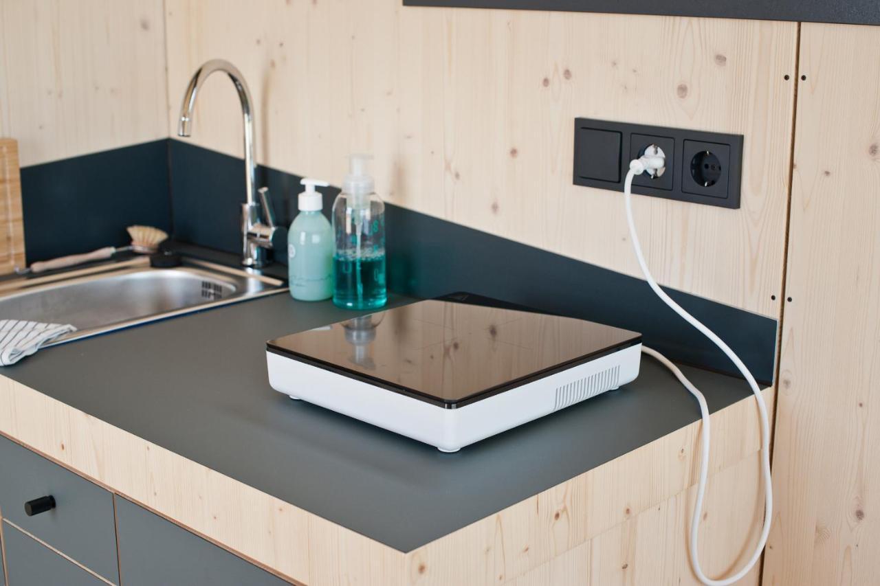 Sleep Space 4 - Green Tiny Spot Cuxhaven Altenbruch Esterno foto